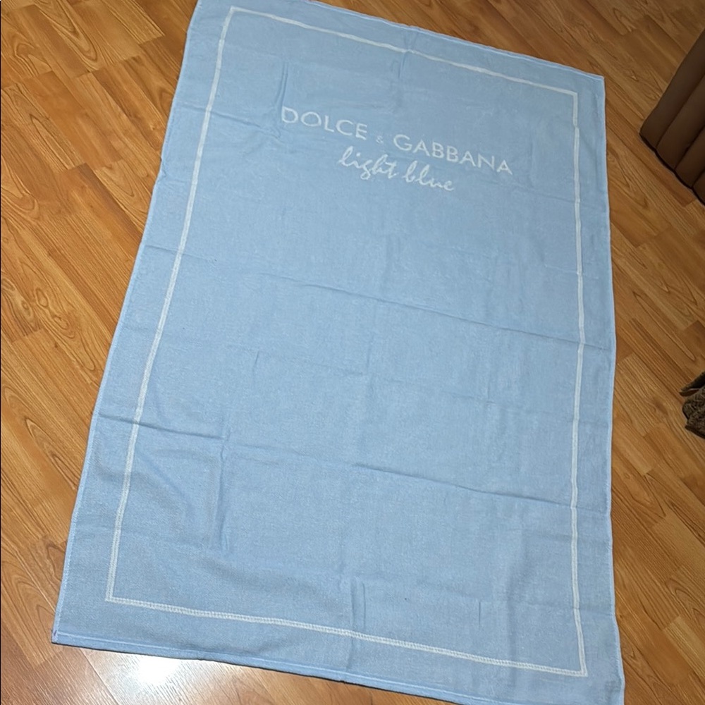 Dolce & Gabbana Sky Blue Towel